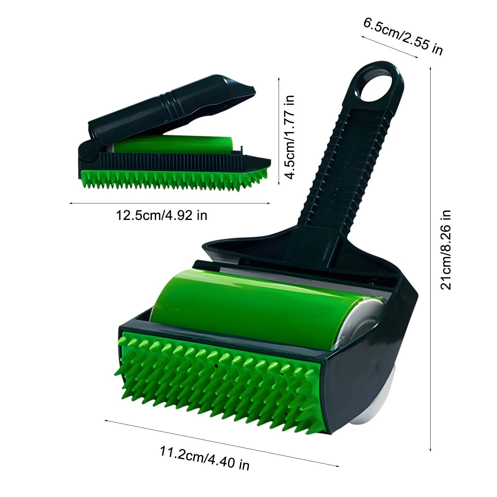 2PCS Handheld Set, Pet Hair Remover, Washable and Reusable Lint Roller for Pet Fur