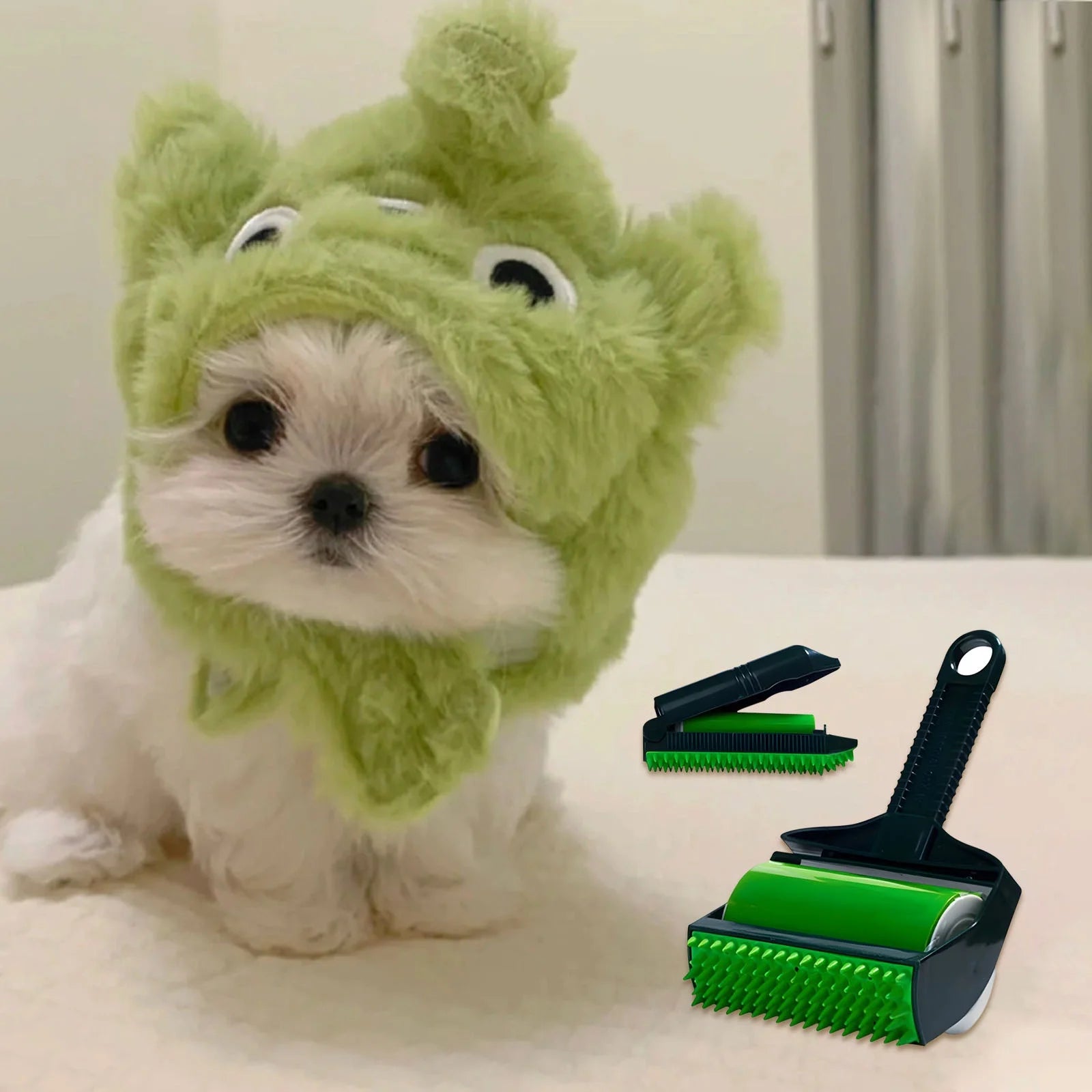 2PCS Handheld Set, Pet Hair Remover, Washable and Reusable Lint Roller for Pet Fur