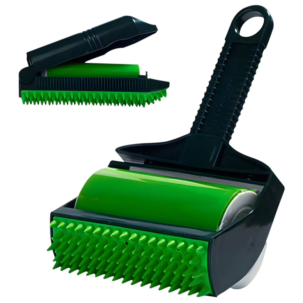 2PCS Handheld Set, Pet Hair Remover, Washable and Reusable Lint Roller for Pet Fur